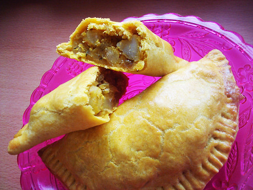 Curried Potato and Onion Pasties