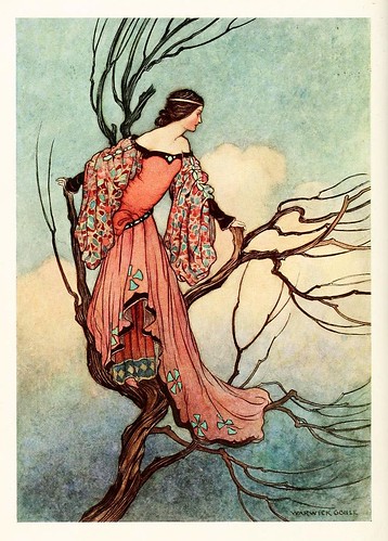 015-La estufa de hierro-The fairy book  the best popular fairy stories -Goble Warwick 1913