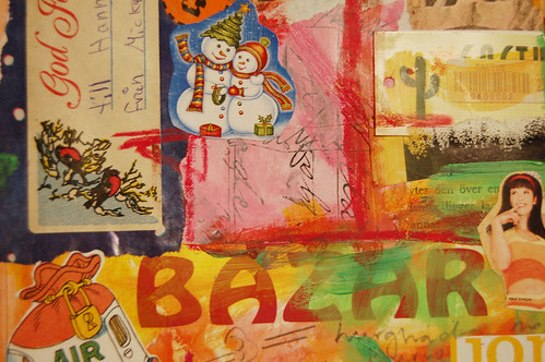 Egypt + Christmas - collage detail (Copyright Hanna Andersson)