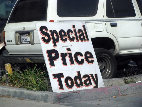 special price today