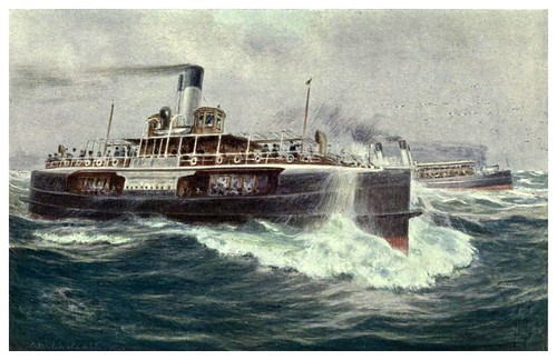008-Los Ferrys se dirigen a las playas-Australia (1910)-Percy F. Spence