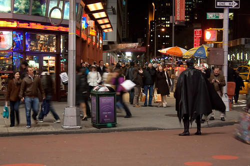 Batman at Times Square