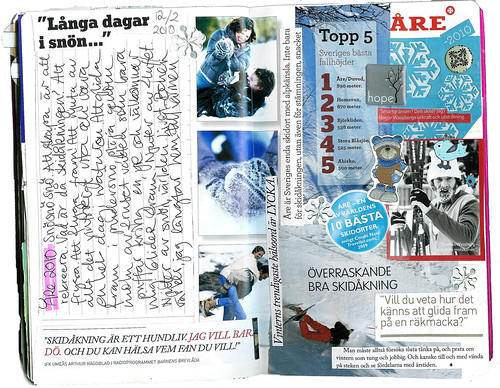 Diary collages February 2010 (Photo by iHanna - Hanna Andersson)