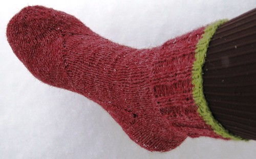 Arch shaped sock