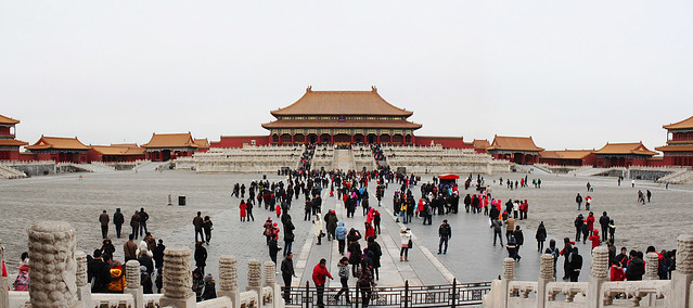 Forbidden City panorama