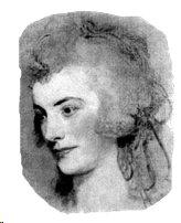 Stuart 1787 Sketch of Anne Bingham