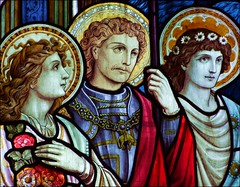 St Dorothy, St George and St Cecilia