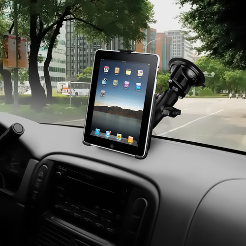 iPad car mount