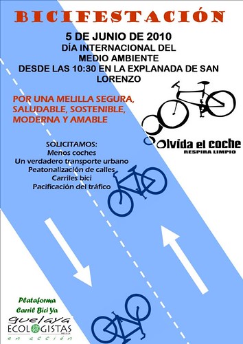 cartel bicifestación