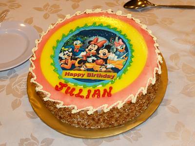 Julian's birthday cake