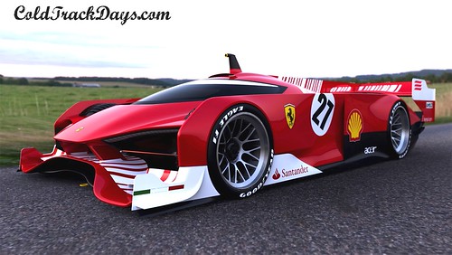 So is this the new Ferrari LMP1 entry We're not sure