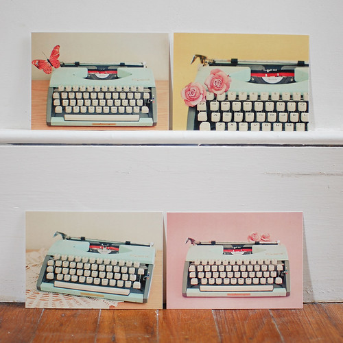 Postcard Set - The Typewriter