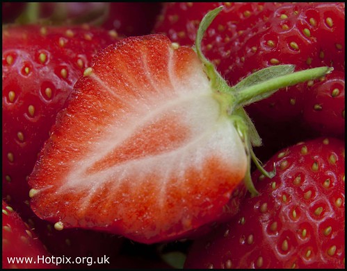 365-343 First British Strawberries Of The Season, Warrington Market, Cheshire UK