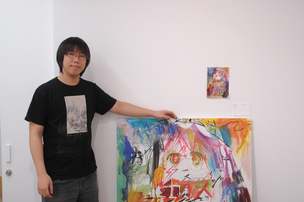 Uso Fujishiro (@lie_) and his painting work