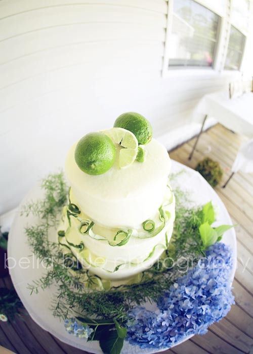 keylime wedding cake