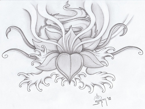Lotus Blossom tattoo jammy sam Tags flower tattoo japanese drawing 