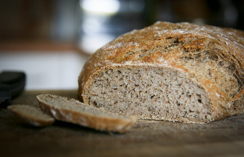 Quick rye bread