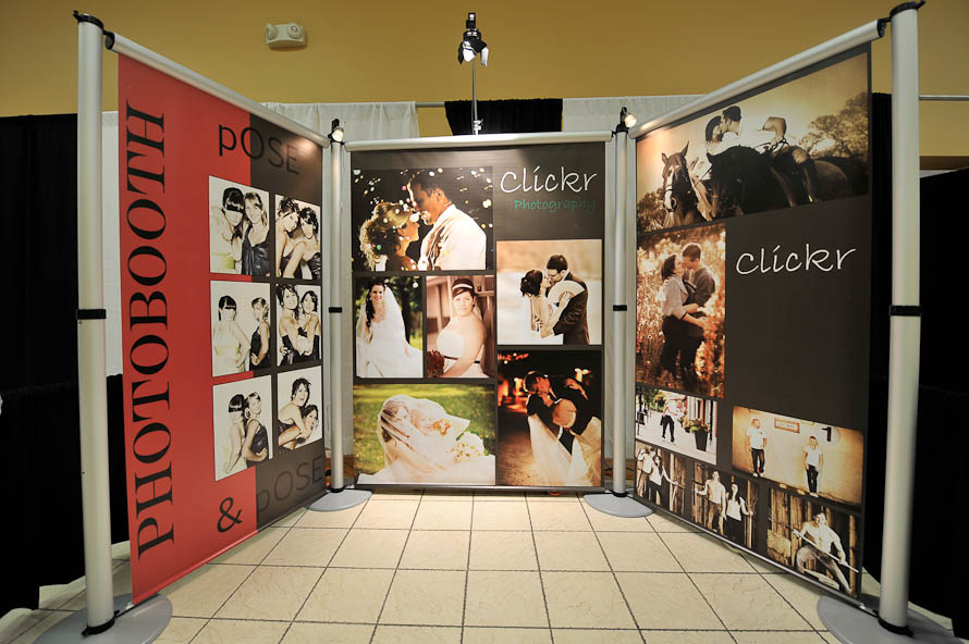 Bridal show booth