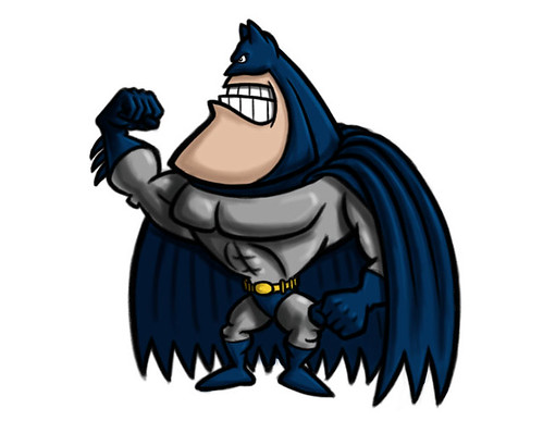 Batman sketch - color