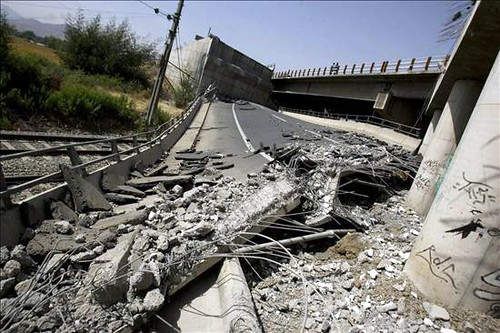 Earthquake in Chile 2010 croad