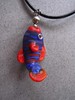 Hooked Fish Bead Neclace