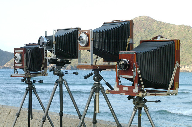 My largeformat cameras　　　8×10　11×14　14×17