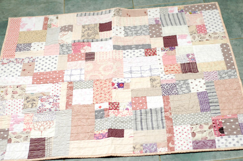new baby quilt fini