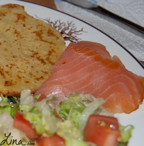 Day 71 - March 12th - Smoked Salmon and Kartoffelpuffer