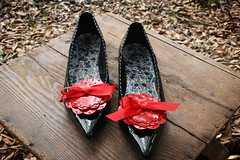 Red Shoe Clips