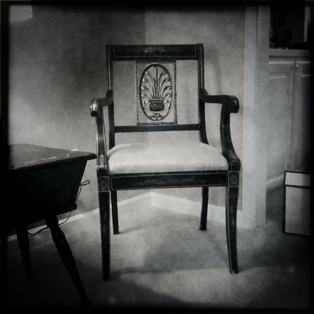 Chair, Pose 2 (Hipstamatic iPhone capture)