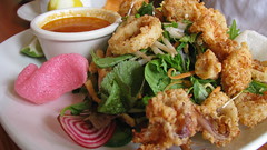 Crispy Calamari Somen Salad at Pineapple Room