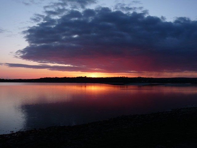12444 - Sunset at Loughor bridge