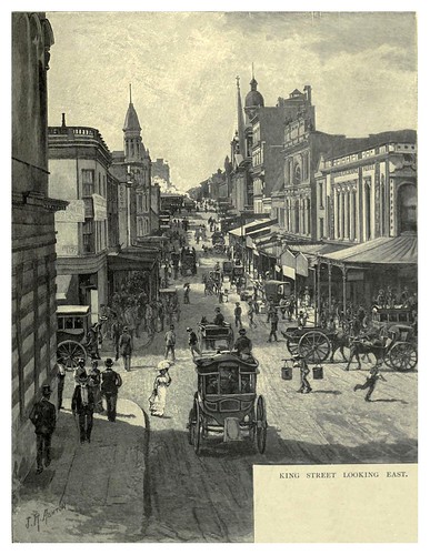 010-KIng Street en Sydney-Australasia illustrated (1892)- Andrew Garran