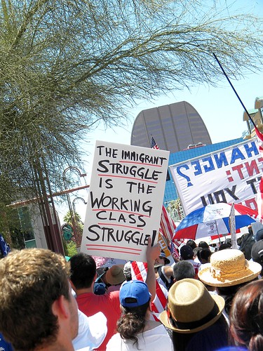 Immigrant Struggle by Frankie Moreno.