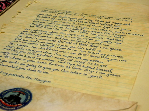 Sawyer's letter