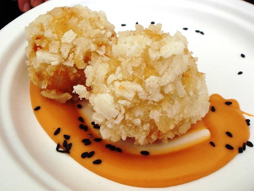 Blue Swimmer Crab and Rice Cracker Croquette