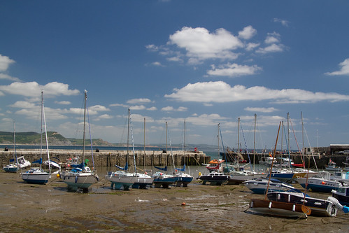 Lyme Regis low tide