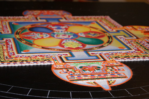 Tibetan Sand Mandala Creation.