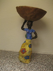 finished; african woman