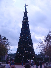 Epcot Center Christmas tree