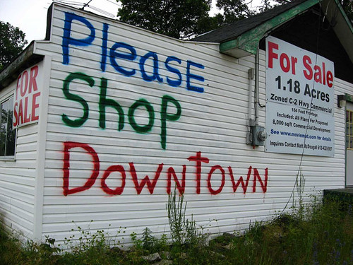 please shop downtown by peter blanchard