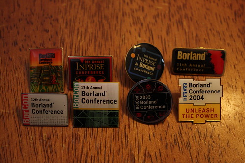 Borland Conference Button Set