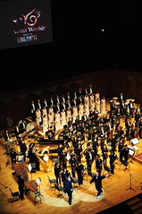 With Nobuo on stage