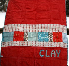 Clay's Quilt Back
