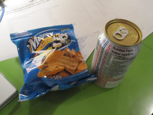 chips and soda $2.50