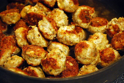 Mini Chicken Meatballs