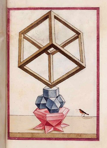 027-Geometrische und perspektivische Zeichnungen-Siglo XVI