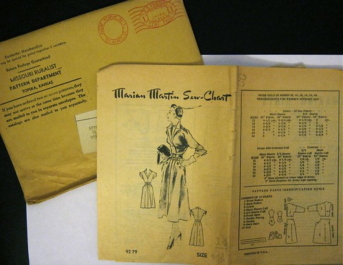 Vintage Marian Martin Mail Order Pattern 9279 Dress