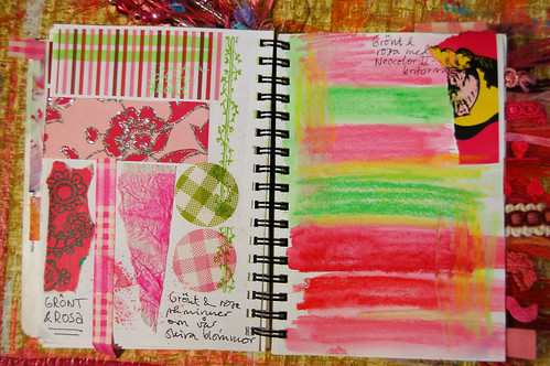 Pink Notebook: spring colours