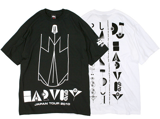 Stussy x DJ Harvey "Japan Tour" T-Shirts